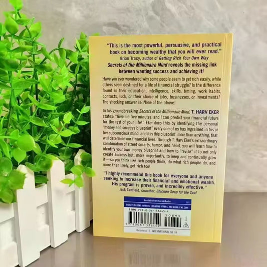 Secrets of The Millionaire Mind:mastering The Inner Game of Wealth Paperback Book in English